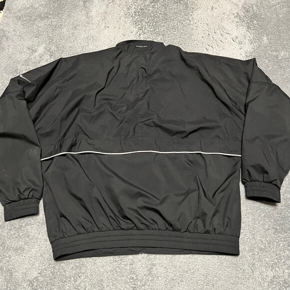 Nike Golf Windbreaker Jacket Mens Large Clima-FIT Black Performance - Picture 6 of 12